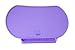 Children Place Mat By Baby Mumbo, Premium Quality, Food Grade Silicone For Maximum Hygiene, Unique Raised Edges Design and Spill Proof Accident Tray, Lightweight and Portable, 4 Colors (Purple)