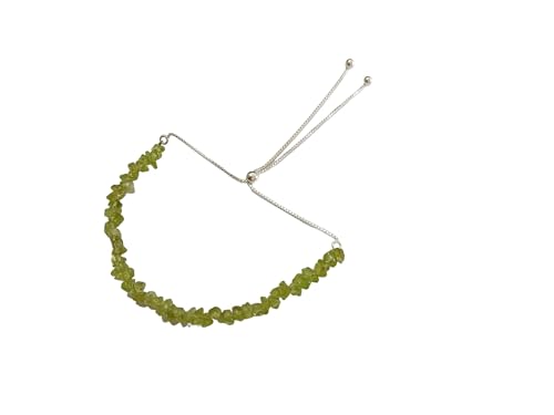 Juego de joyas de peridoto en plata de ley con detalles de citrino elegante 4