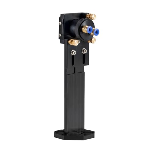 CO2 Laser Head Set with Water Cooling Interface Mirror Dia. 30 / Lens Dia. 25 FL 63.5&101.6 Integrative Mount Holder(1st Mirror Mount)