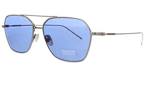 Calvin Klein Women's Ck18112s Sunglasses, Dark Gunmetal, Standard