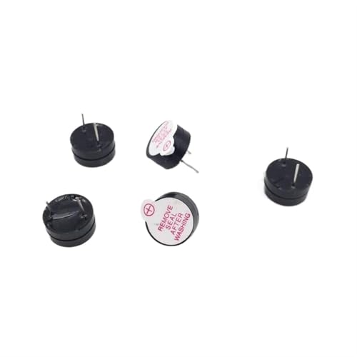 WUZDPRCJ 5PCS 3V Active Buzzer 12 * 6.5MM 12065 Pitch 7.6mm