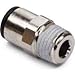 Male Conn,5/16 ODx3/8 NPT Thread,PK10