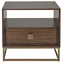 Uttermost Bexley Walnut Side Table 25318