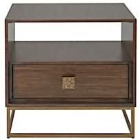 Uttermost Bexley Walnut Side Table 25318