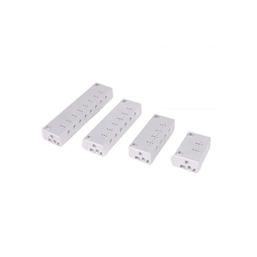 Collecteur d'électrovannes pneumatiques 10 mm pour dérivation de débit