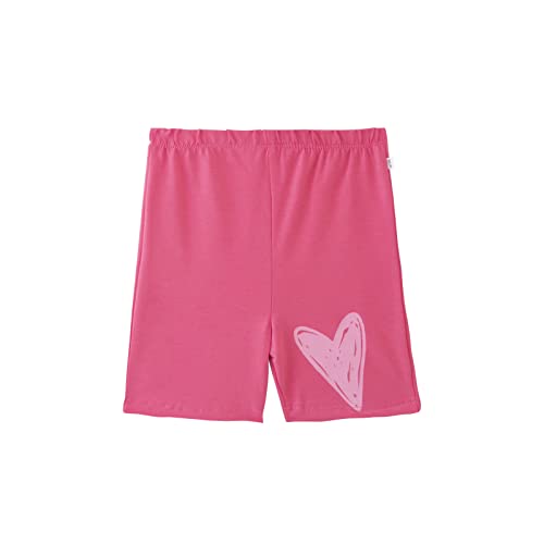 Image of YouGotPlanB Girl's Big Heart Cycling Shorts - (CS -BigHeart Pink 8-10 Years) Set of 1