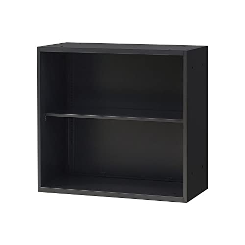 LOOKIT �I�[�v������ 2�i �X�`�[������ A4�Ή� ���I W800×D400×H750mm �u���b�N EA-8040-2N | �I�t�B�X�Ƌ�,���,�w�Z,�ۊǌ�,�V�F���t,�V�X�e�����[,��,��,�{�I,���[,�L���r�l�b�g,���[��,A4�t�@�C��,A4��
