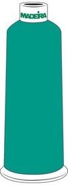 Hilo Madeira Rayon para Bordar 5500 yd Cono Azul Verde miniatura 1
