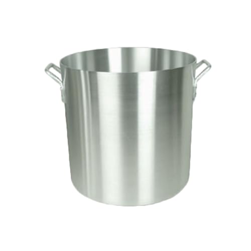 FSE ALSKSP007 Stock Pot, 40 qt, 14-7/8" Dia. x 14-1/2"H, 1-4/5" Riveted Handle, Aluminum, 4mm Thickness, Dishwasher Safe, NSF
