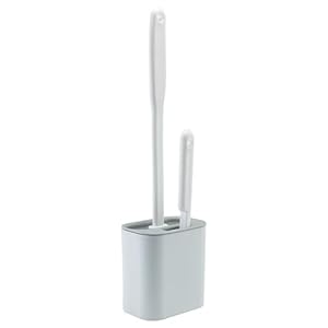 Baxnore Silikon Toilettenbürste Set, 2 Stück