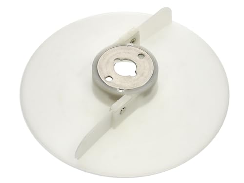 Disco di espulsione alto universale bianco per tagliaverdure GAM FAMA CELME Hendi 231807 Fimar TAC/TAS e per tagliaverdure Mozzarella numero di parte CE505557,9735032 H 28, Ø 200, attacco Ø 20,3