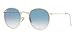 Produktbild Ray-Ban RB3447N 001/3F Arista RB3447N Round Sunglasses Lens Category 3 Size 50mm