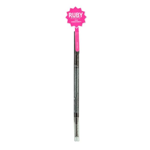 Ruby Kisses Go Brow Lápis de Sobrancelha Ultrafino - Black Brown