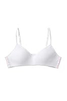 Bonds Girls’ Underwear Contour Crop, White, 10/12