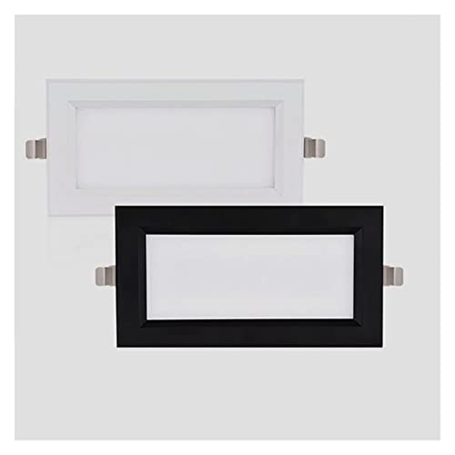 ߍݎV_ECg/X|bgCg\LEDplCg12W18WLEDVX|bgCgAC110V-220VrO[p (Body Color : Noir, Emitting Color : 6000K)