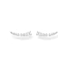 Produktbild Thomas Sabo Damen Ohrringe Ear climber weiße Steine silber, 925 Sterlingsilber