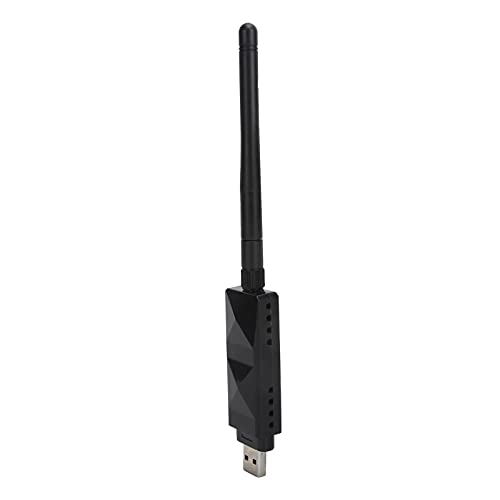 Goshyda AR9271 Wireless Netcard, AR9271 Wireless NetCard USB Staccabile 2DBI Antenna Adattatore WiFi con Batteria a Lunga Durata per PC o Mac, per Desktop o Laptop
