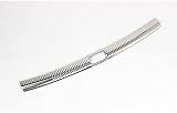 【Material: Acero inoxidable Acero Inoxidable Trasero Protección parachoques, para Audi A4 B9 8W 2017 Auto Anti-Scratch Trim Protection Strip Sticker