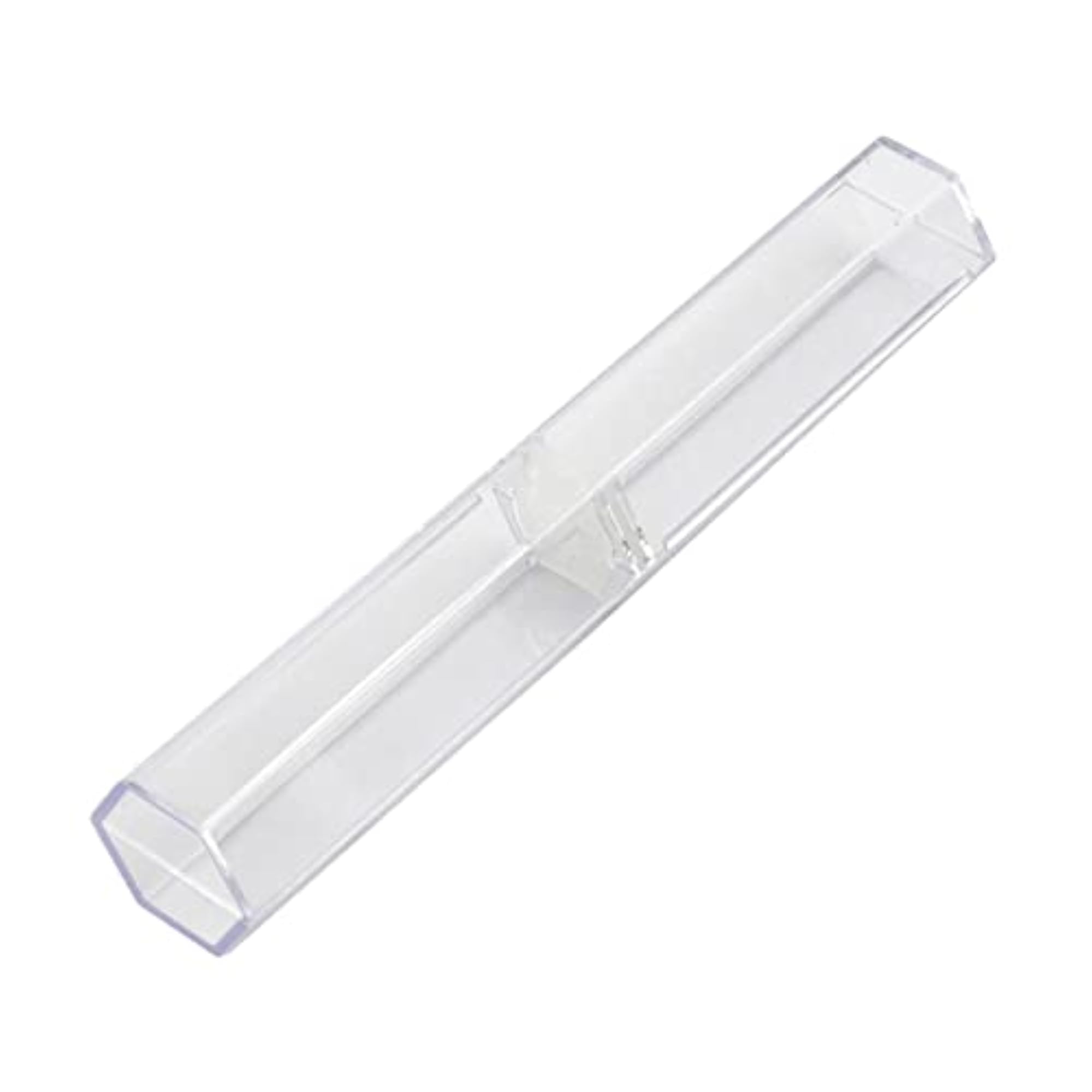 Professional Transparent Makeup Storage Box, Portable Compact for Travel