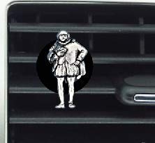 William Shakespeare pp-h20 1,6 x 3,3 cm ambientador de ventilación Kit decoración coche furgoneta camión mini autobús