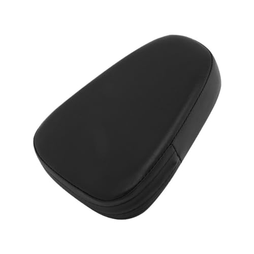 Dossier passager moto universel coussin de dossier arrière noir 1 pièce