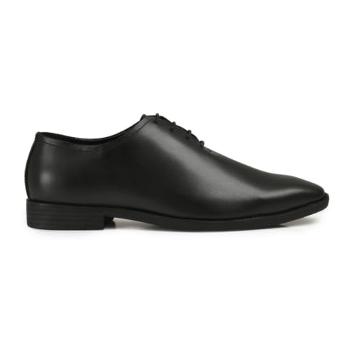 Image of Chardonnay Men's Leather Oxford Formal Shoes | Comfortable Cushioned Dress Shoes for Office & Business