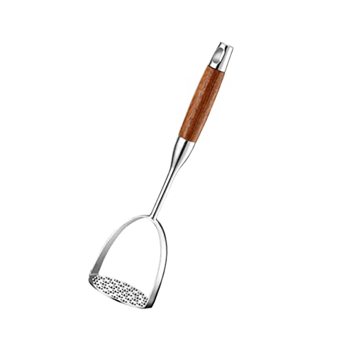 Kichvoe 1pc Manual Potato Masher Lightweight Food Crusher Tool for Easy Potatoes Assorted Color for Pureeing Vegetables and Fruits Compact Kitchen Gadget for Home Use