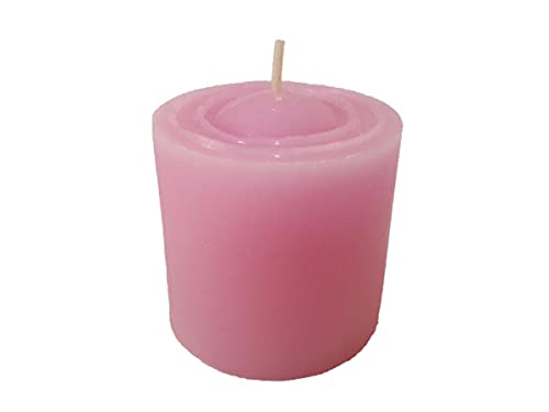 Vela Perfumada com Aroma De Rosas - Vela Rosa