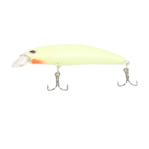 Greensen Señuelo de Pesca Mini, Cebo Nadador Realista con Ojos Vívidos y Diseño Equilibrado, para Pesca en Agua Dulce y Salada (3#Color)