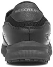 Skechers Women's NAMPA ANNOD Loafer, Black Synthetic Pu, 8 | Image 4
