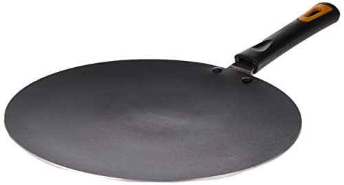 Image of Anjali Diamond Dura Aluminum Non-Stick Roti Tawa (275mm, Black)