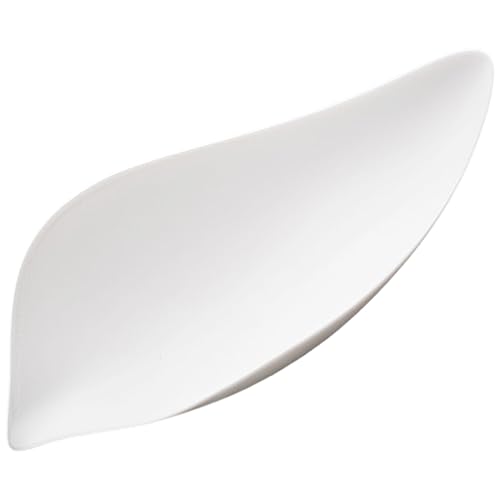 SHOWERORO Handmade Ceramic Tea Leaf Spoon Mini Tea Scoop Delicate Teaspoon for Tea Decor
