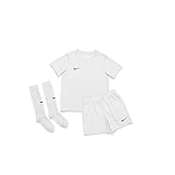 Nike Kinder Trikot Set Dry Park 20, White/White/Black, M, CD2244-100