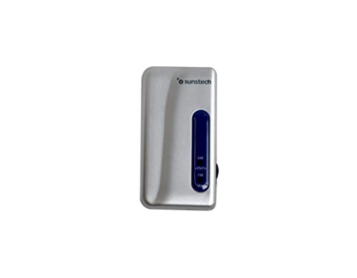 Sunstech RPC5BLISSL - Radio Am/FM con Clip de sujeción, Color Plata Cover