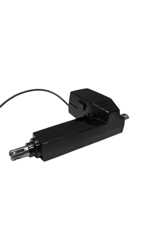 Image of Attron Motors 24V DC 6000N Linear Actuator | Heavy Duty Electric Actuator | Stroke 100mm, 5mm /s Speed, IPX4 Protection | Industrial, Robotics, Medical & Agricultural Use
