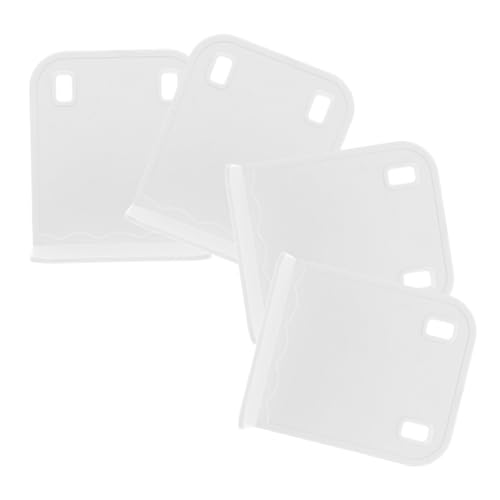 Amosfun 4pcs Slip Playpen Stabilizer Clips Set Furniture Stabilizer System for Secure Playpens Pet Areas Sway Reduction and Antislip Stability Features