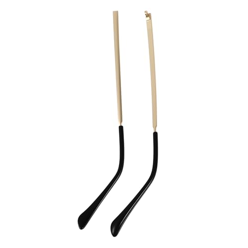 ULTECHNOVO Patillas Para Gafas De Metal Repuesto Universal 5.51X1.18X0.07In Para Montura De Gafas De Sol Y Lectura Brazos Cómodos Que Protegen El Marco Y Reducen Presión En Orejas