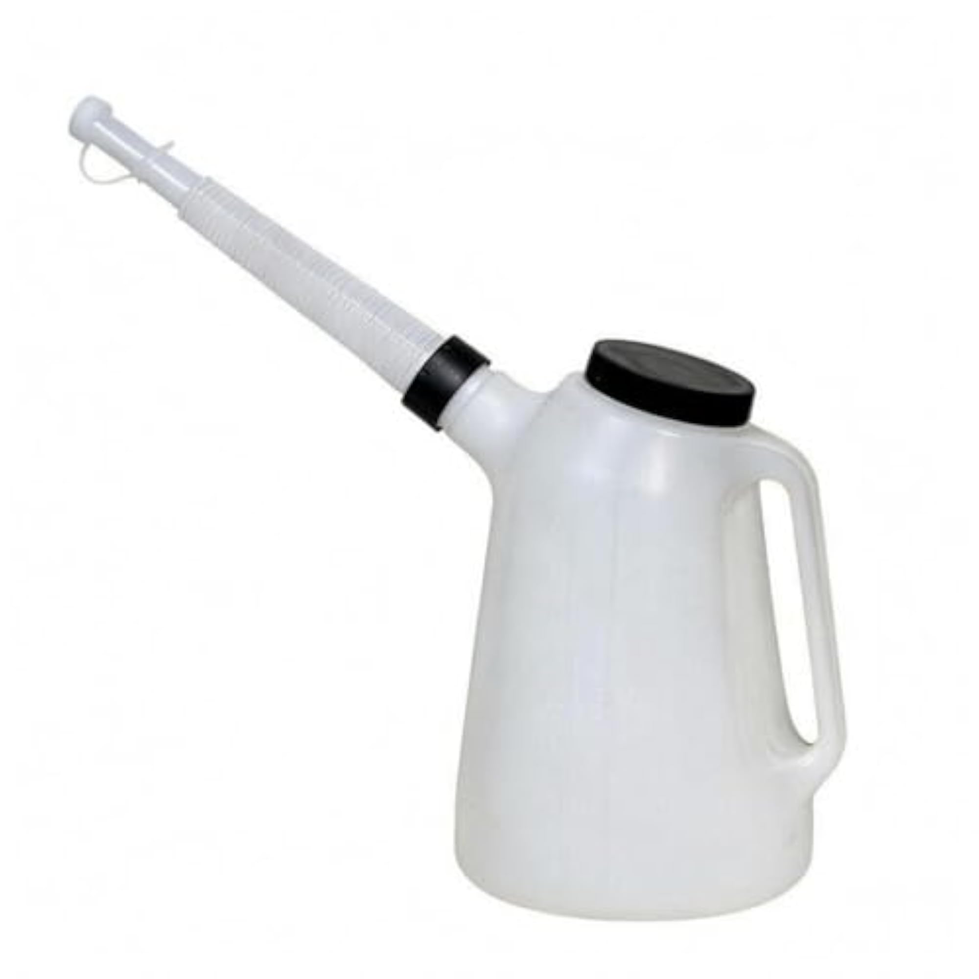 Angled Spout Oil Jug with Measurement Markings, 5L