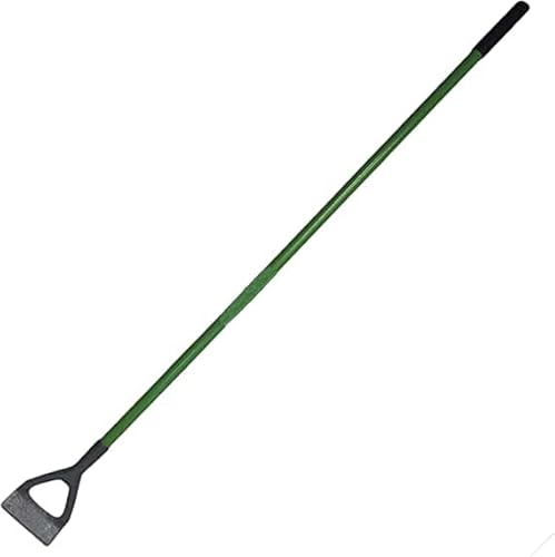 BARGAINS-GALORE Garden Border Dutch Hoe - Gardening Hand Tool, Carbon Steel, Planting, Home, Landscaping | Non Alloy Steel with Handle | Weed Dig Crops, Edging Tool | Durable & Long Lasting