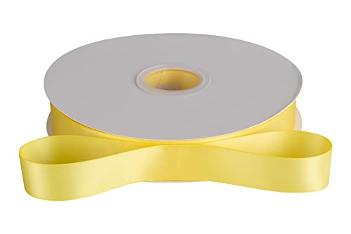 Double Faced Satin Ribbon, 25mm X 91M, Solid Polyester Ribbon for Gift Wrapping Crafts, Wedding Party Ceremony Decoration - Image 3