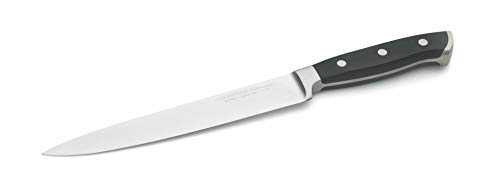 Image of Crystal Stainless Steel Slicing and Carving Knife, Black