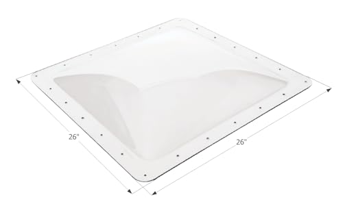 ICON 01856 RV Skylight SL2222-22" x 22" x 4", Clear