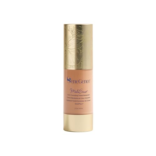 SeneGence MakeSense Color Correcting Tinted Moisturizer with Sheer Coverage, Medium, 1 Fl Oz, Enriched with SenePlex+ and Botanicals for Smooth, Even-Toned Skin