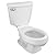 American Standard 2315228.020 Baby Devoro FloWise 10 Inch High Round Front Toilet (Seat is Sold Separately), 1.28 GPF, White