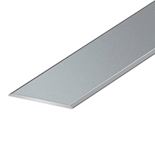 Bande de transition du sol plat en aluminium RLKHXBS pour seuil de porte et parquet