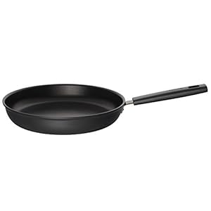 Fiskars Frying Pan, dia: 30 cm, Suitable for all types of hobs, Aluminium/plastic, Scratch-resistant, Non-stick coating, Hard Face, Black, Ø