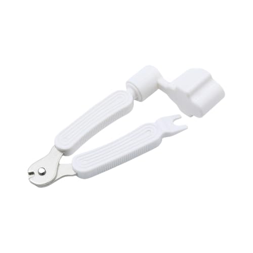 多機能3 in 1ギター弦ツールギターペグプラー金属とABSテクスチャで効率的なメンテナンスと使いやすさを実現