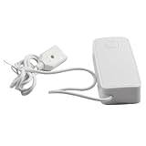 Kivivaka Wasserstandalarmsensor für Smart Life Tuya App, 2,4 GHz Kabelloser Lecksucher mit Sprachsteuerung, funktioniert mit AAA-Batterie, Weiß