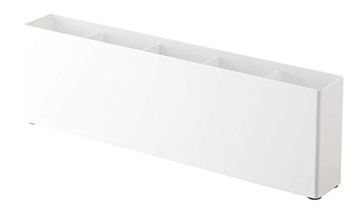 ????(Yamazaki) KT-TW IX WH Kitchen Stocker, ?W40XD5.7XH2.2cm, wht