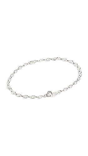 gorjana Womens Parker Heart Mini Bracelet Silver One Size